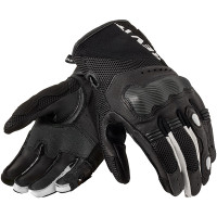 Rev'it Blaze Leather Gloves - Black / White