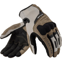 Rev'it Cavern Textile Gloves - Sand / Black