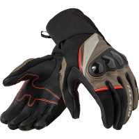 Rev'it Combustion Leather Gloves - Black / Brown