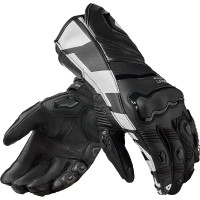 Rev'it Jerez 4 Leather Gloves - Black / White