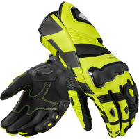 Rev'it Jerez 4 Leather Gloves - Neon Yellow / Black