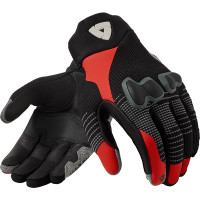 Rev'it Kinetic 2 Leather Gloves - Black / Red