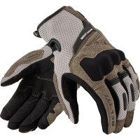 Rev'it Ladies Cavern Textile Gloves - Sand / Black