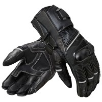 Rev'it Ladies Xena 3 Leather Gloves - Black / Grey