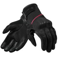 Rev'it Ladies Mosca Textile Gloves - Black /Pink