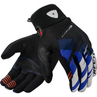 Rev'it Surge Textile Gloves - Black / Blue