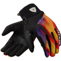 Rev'it Surge Textile Gloves - Black / Orange