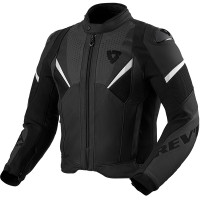 Rev'it Automate Leather Jacket - Black