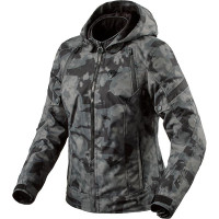 Rev'it Ladies Flare 3 H2O Textile Jacket - Camo Dark Grey