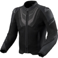 Rev'it Mantis 3 H2O Leather Jacket - Black