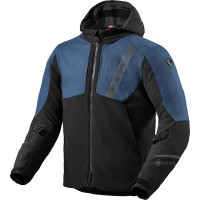 Rev'it Potential Gore-Tex Waterproof Textile Jacket - Dark Blue / Black