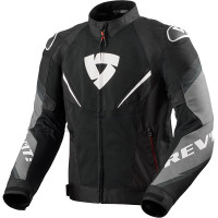 Rev'it Quantum 3 Air Textile Jacket - Black / White