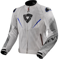 Rev'it Quantum 3 Air Textile Jacket - Silver / Blue