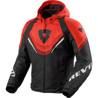 Rev'it Quantum 3 H2O Textile Jacket - Black / Red