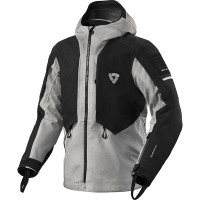 Rev'it Tectonic H2O Textile Jacket - Black / Light Grey