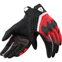 Rev'it Ladies Veloz Leather Gloves - Black / Red