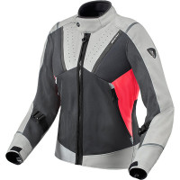 Rev'it Ladies Airwave 4 Textile Jacket - Grey / Pink