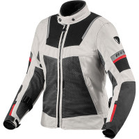 Rev'it Ladies Tornado 4 H2O Textile Jacket - Silver / Black 