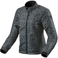 Rev'it Ladies Shade H2O Textile Jacket - Leopard Grey