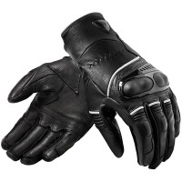 Rev'it Hyperion H2O Leather Gloves - Black / White