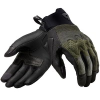 Rev'it Kinetic Leather Gloves - Black / Brown