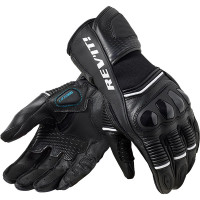 Rev'it Ladies Xena 4 Leather Gloves - Black / White