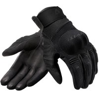 Rev'it Ladies Mosca H2O Textile Gloves - Black