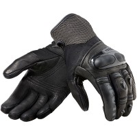 Rev'it Metric Leather Gloves - Black / Anthracite