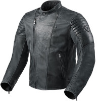 Rev'it Surgent Leather Jacket - Black