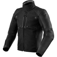 Rev'it Valve H2O Leather Jacket - Black