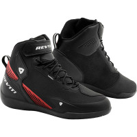 Rev'it G-Force 2 H2O Leather Shoes - Black / Neon Red