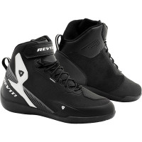 Rev'it G-Force 2 H2O Leather Shoes - Black / White