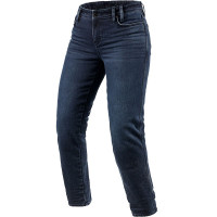 Rev'it Ladies Violet Jeans - Dark Blue / Black Used