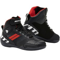 Rev'it G-Force Textile Boots - Black / Neon Red