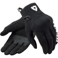 Rev'it Access Textile Gloves - Black / White