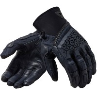 Rev'it Caliber Leather Gloves - Dark Navy