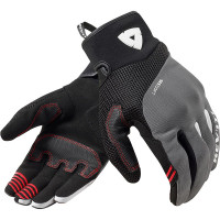 Rev'it Endo Textile Gloves - Grey / Black