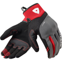 Rev'it Endo Textile Gloves - Grey / Red