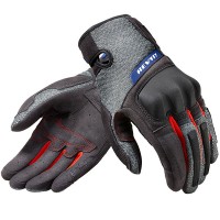 Rev'it Ladies Volcano Textile Gloves - Black / Grey