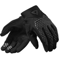 Rev'it Massif Textile Gloves - Black