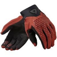 Rev'it Massif Textile Gloves - Burgundy Red