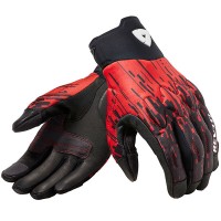 Rev'it Spectrum Gloves - Black / Neon Red