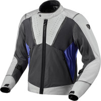 Rev'it Airwave 4 Textile Jacket - Light Grey / Blue