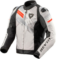 Rev'it Apex TL Textile Jacket - White / Black