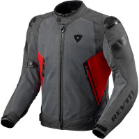 Rev'it Control Air H2O Textile Jacket - Grey / Red