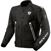 Rev'it Control H2O Textile Jacket - Black / White