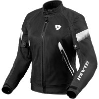 Rev'it Ladies Control Air H2O Textile Jacket - Black / White