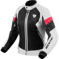 Rev'it Ladies Control Air H2O Textile Jacket - White / Black