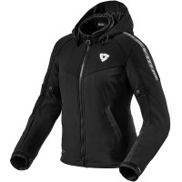 Rev'it Ladies Proxy H2O Textile Jacket - Black / White