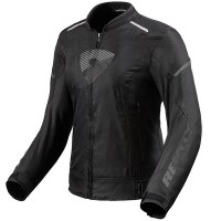 Rev'it Ladies Sprint H2O Textile Jacket - Black / Anthracite